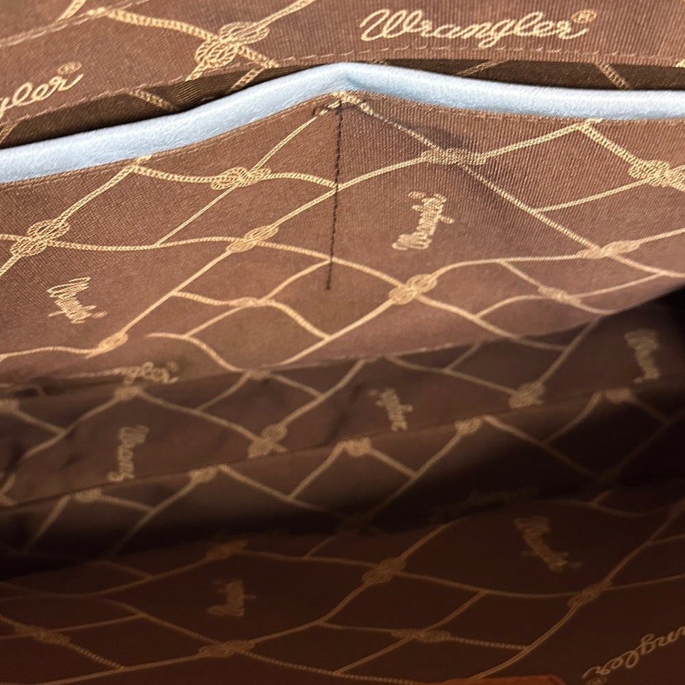 Wrangler Leopard Patchwork Print Concealed Carry … - image 8